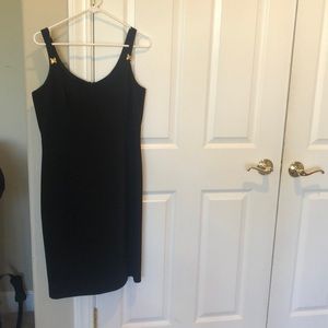 Women’s size 10m black midi dress